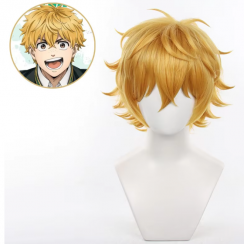 2 Pcs Akihiko Nirei Cosplay Short Wigs for Men